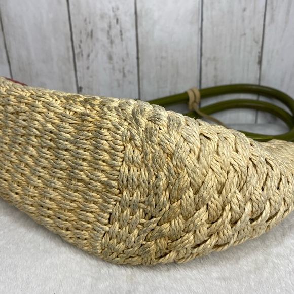 Brighton Straw Sassy Flower Pot bag with a straw bag both bags are sold together - Picture 6 of 13